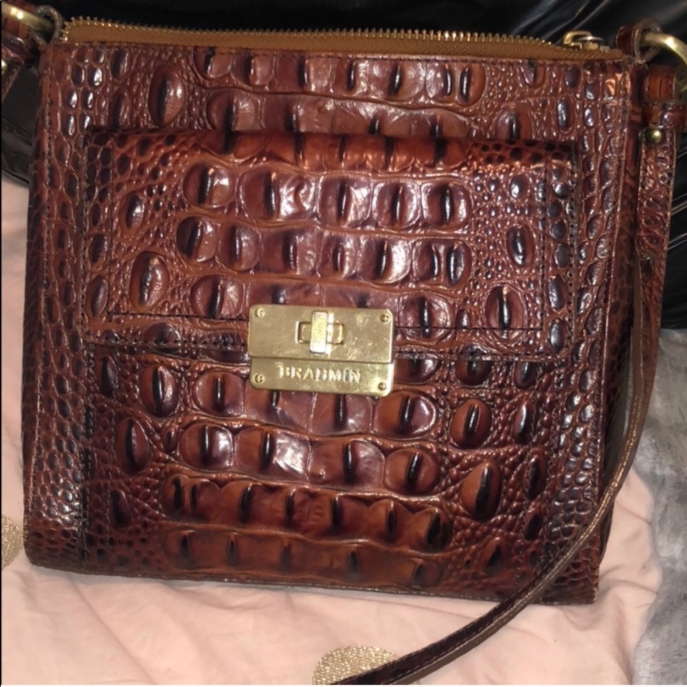 Brown Brahmin crossbody